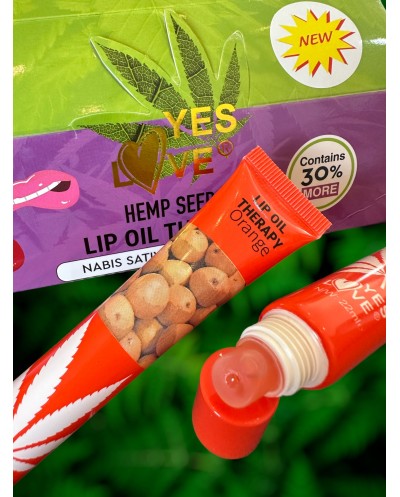 Lip Oil Therapy Canabis Sativa - Orange - Yes Love