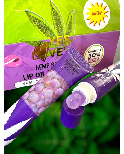 Lip Oil Therapy Canabis Sativa - Raisin - Yes Love
