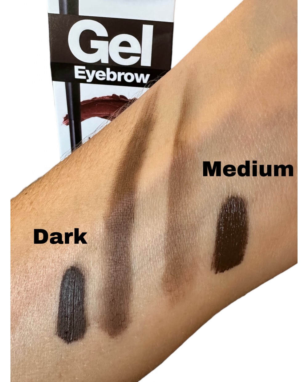 Gel Coiffant Transparent Et Waterproof Pour Sourcils - Fixation Longue Durée, Marque Générique