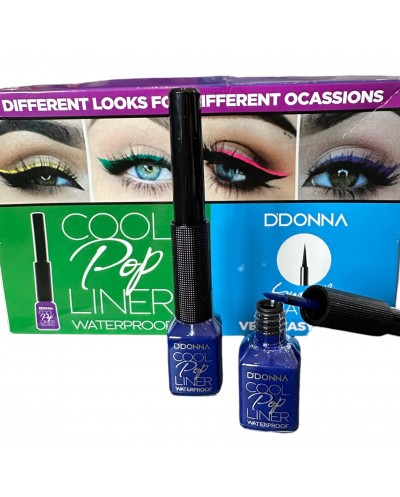 Eyeliner "COOL POP LINER" - n°3 Bleu Electrique - D'DONNA