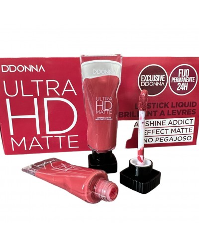 ULTRA HD MATTE Permanent 24h Rouge à lèvre Liquide - Bowse - D'DONNA
