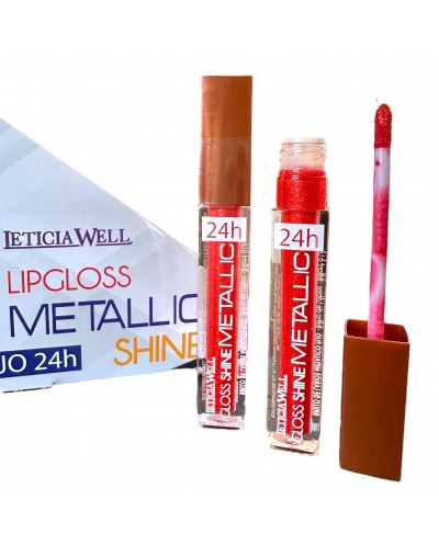 Lipgloss Métallique Shine Permanent 24h - Teinte n°85 - Leticia Well