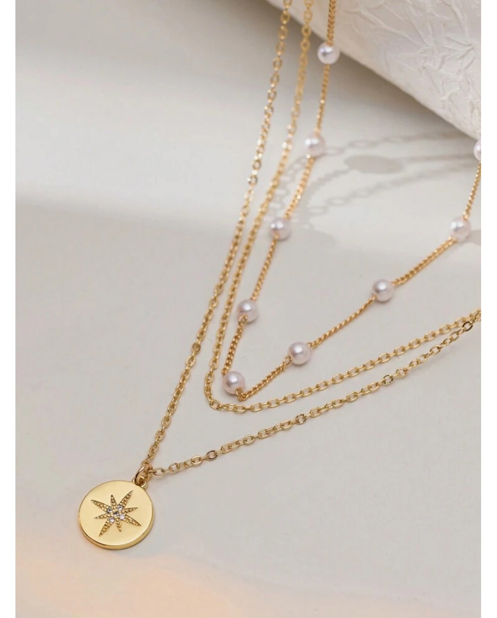 Collier Femme Pierre De Lune - Pendentif Luciole Cristallin, Chaîne Acier Inox Réglable - Bijou élégant Et Romantique - 10