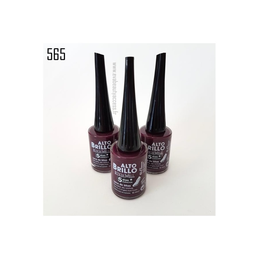 Vernis Haute Brillance 5 Jours - N°565 - LETICIA WELL