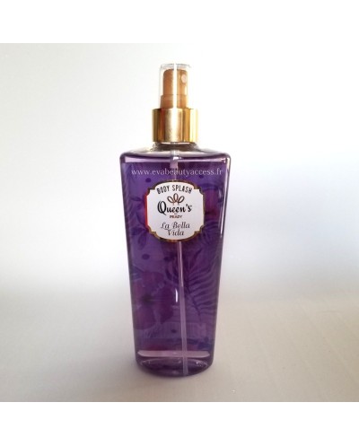 Brume Parfumée 'BODY SPLASH' - LA BELLA VIDA - QUEEN'S BY PRADY