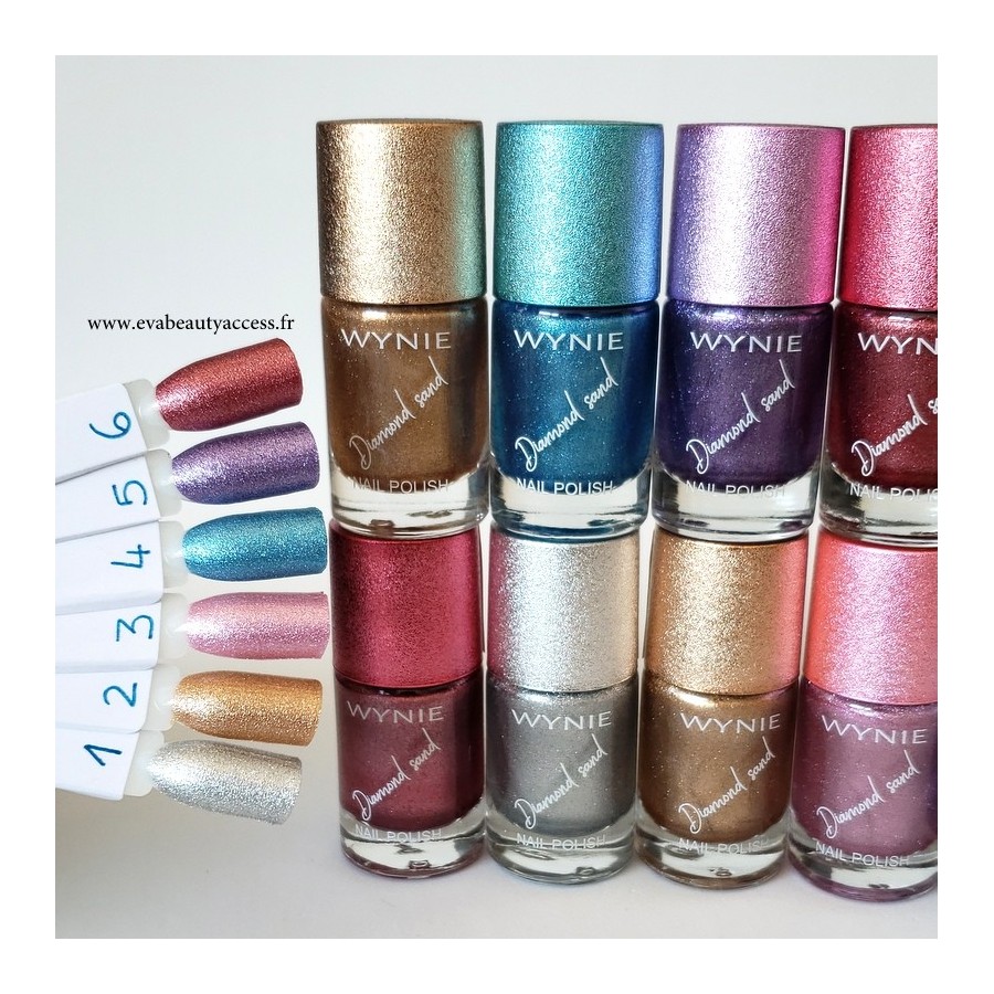 Vernis à Ongles Wynie - Durée 7 Jours, Neuf Sous Emballage, Couleur à Voir Selon Référence