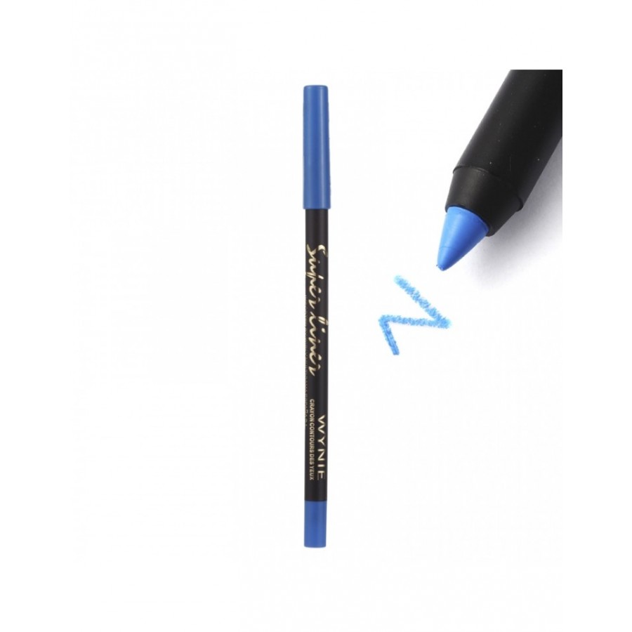 Crayon Contour des Yeux 'SUPER LINER' - N°001 Blue - WYNIE