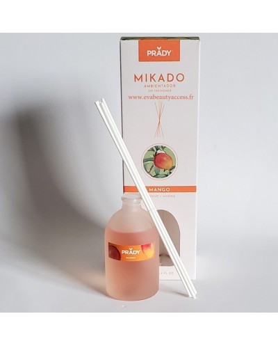 Mikado Diffuseur de Parfum d'Ambiance - MANGUE - 100ml - PRADY