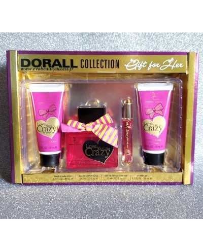 Coffret 'LOVE YOU LIKE CRAZY' Femme - DORALL COLLECTION