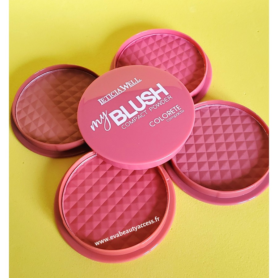 'MY BLUSH' Fard à Joue Compact - LETICIA WELL