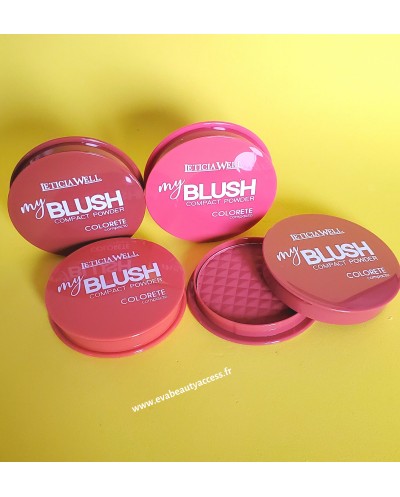 'MY BLUSH' Fard à Joue Compact - LETICIA WELL