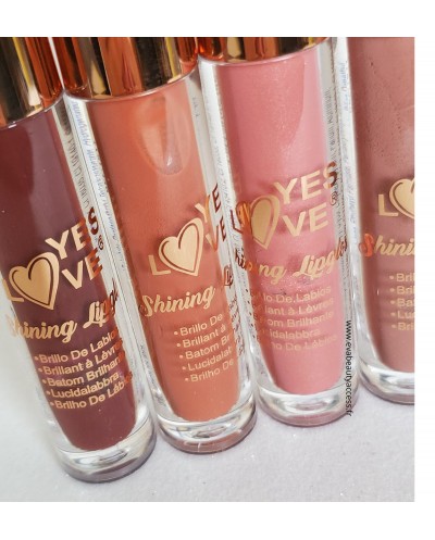 Brillant à Lèvres 'SHINING' Ultra Glossy - REF B - YES LOVE