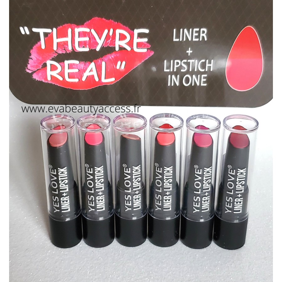 Rouge à Lèvres + Liner 'OMBRE LIPS' - YES LOVE