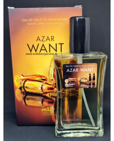 AZAR WANT - HOMME 100ML - PRADY