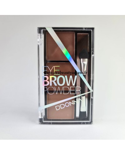 Palette Sourcil 'EYE BROW POWDER' - N°3 - D'DONNA
