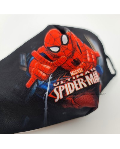 Masque en Tissu Lavable - Enfant - Spiderman