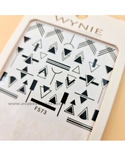 Grande Planche de Stickers Ongles - F573 - WYNIE