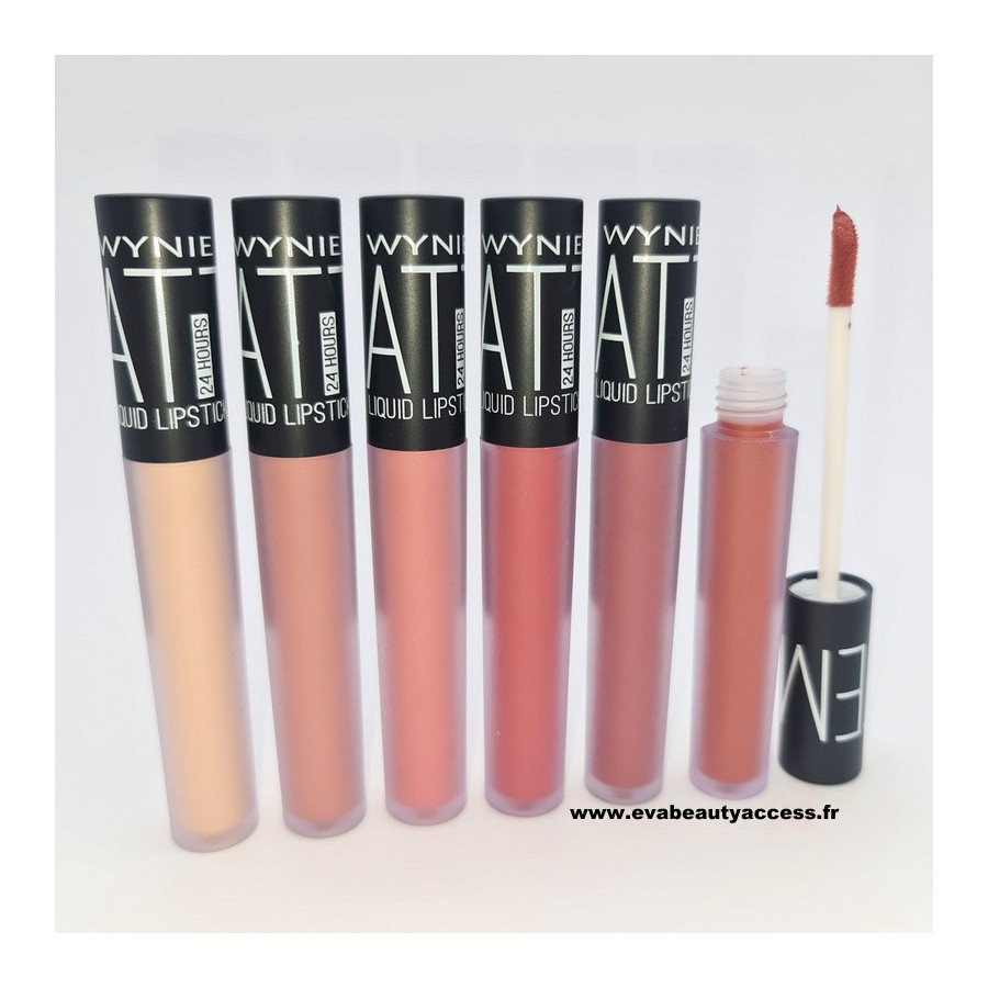 Rouge à Lèvre Liquide Matte 24H Sans Transfert • Maquillage à Petit Prix • Eva Beauty Access
