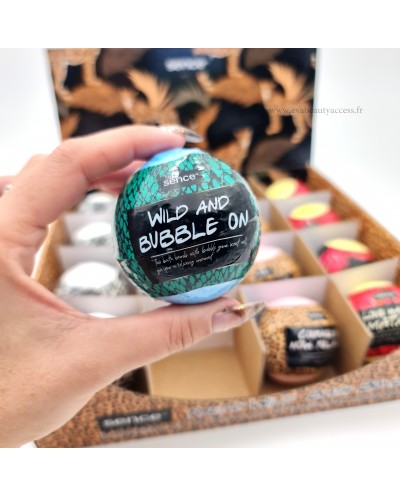 Bombe de Bain "WILD AND BUBBLE ON" - Chewing Gum 120g - SENCE