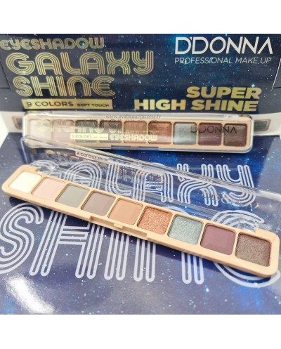 Palette "Galaxy Shine" 9 Couleurs Fard à Paupière - N°05 - D'DONNA