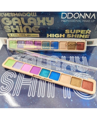 Palette "Galaxy Shine" 9 Couleurs Fard à Paupière - N°04 - D'DONNA