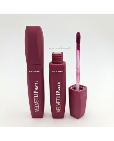 "Velvet Lip Matte" - Gloss Liquide Matte - Sans Transfert - 004 - WYNIE