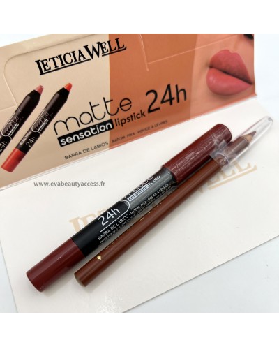 Rouge à lèvre Crayon + Contour Lèvre Offert - N°41 - LETICIA WELL