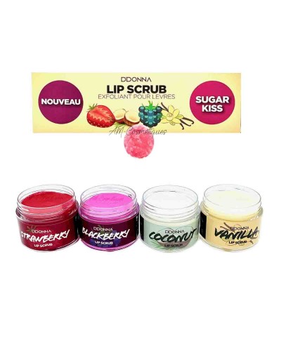 Lipscrub Exfoliant pour les lèvres - Vanille sucré - D'DONNA